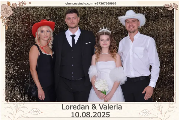 Cabina foto – LOredan & Valeria wedding – poza 2