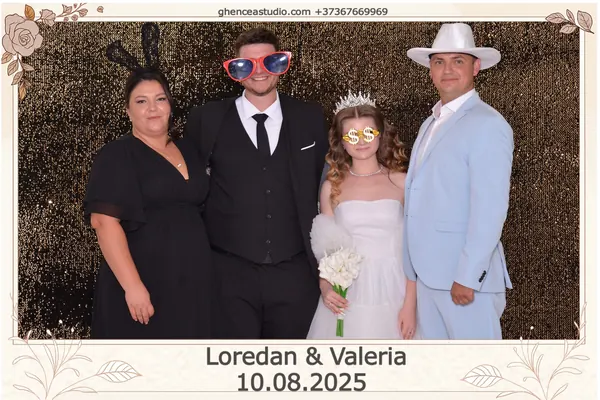 Cabina foto – LOredan & Valeria wedding – poza 3