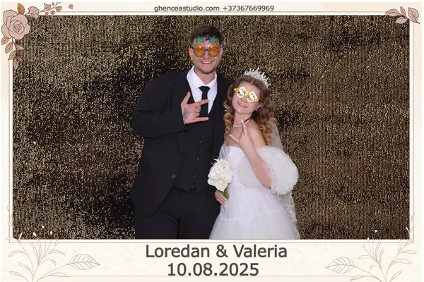 Cabina foto – LOredan & Valeria wedding – poza 4