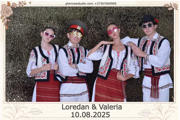Cabina foto – LOredan & Valeria wedding – poza 5