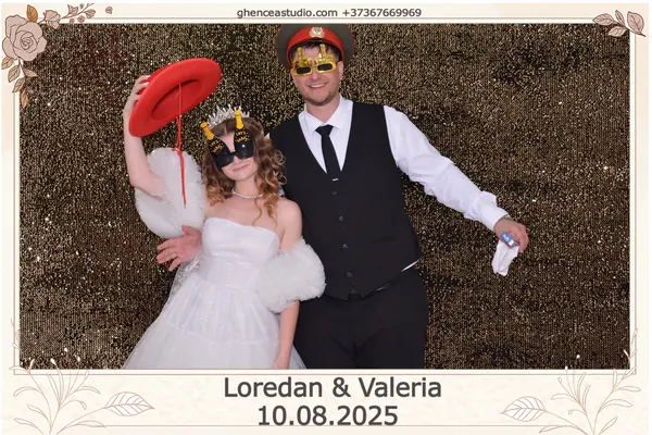 Cabina foto – LOredan & Valeria wedding – poza 10